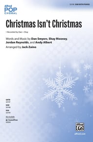 Christmas Isn't Christmas SAB choral sheet music cover Thumbnail